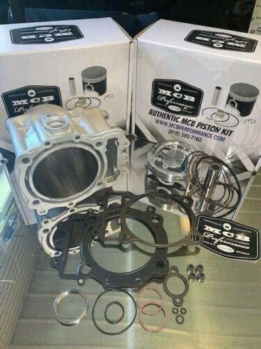 Arctic Cat 700 H1 Trv Prowler Hdx Mud Pro Top End Piston Gasket And Cylinder Rebuild Kit