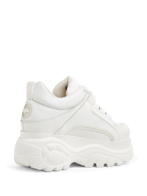 Buffalo Classic Low Chunky Sole Sneakers White FARFETCH