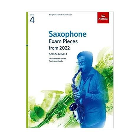 ABRSM Saxophone Exam Pieces From 2022 Grade 4