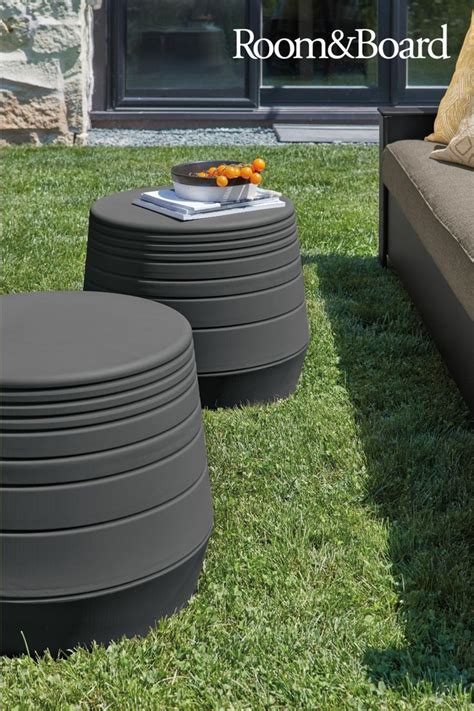 Cusp Stool - Modern Outdoor Furniture - Room & Board | Outdoor ...