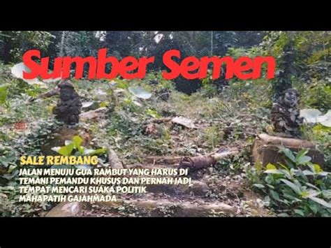 Taman Wisata Alam SUMBER SEMEN Kondisi Terkini YouTube