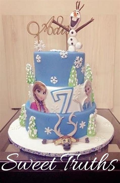 Frozen Decorated Cake By Debjani Mishra CakesDecor