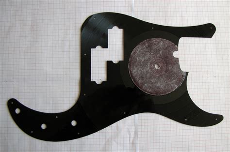 Pickguard for Fender Precision Bass from a vinyl record | Etsy