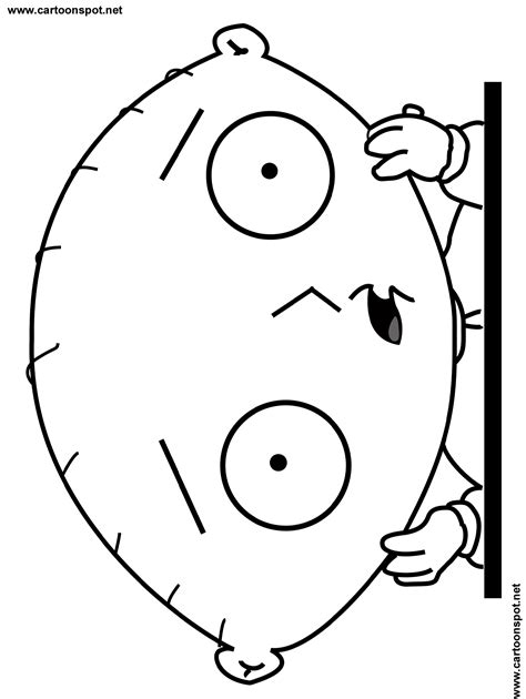 Family Guy Coloring Pages Meg