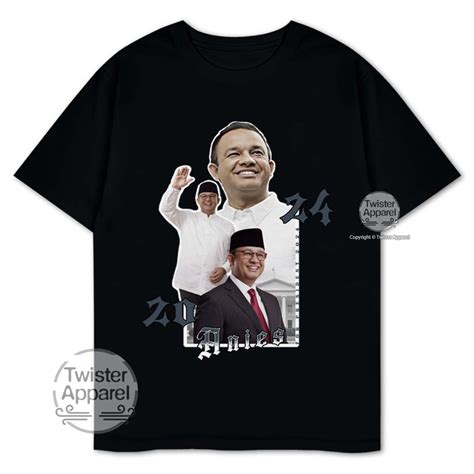 Jual Kaos Anies Baswedan Calon Presiden Indonesia 2024 Baju Distro