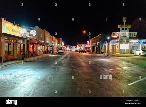 The Main Street Of Williams Arizona The Last Town On Route 66