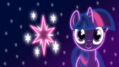 My Little Pony Twilight Sparkle Wallpaper Neon