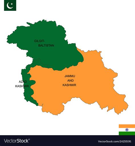 Kashmir World Map