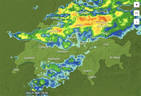 Meteonews Schweiz On Twitter Nach Einer St Rmischen Nacht Mit