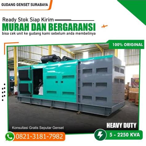 Jual Jual Genset Silent 40 Kva Super Silent Type Jual Genset