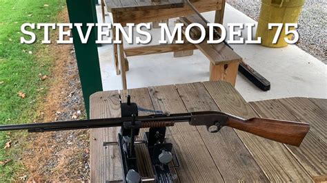 Stevens Model 75 Pump Action 22 Rifle Like Savage Model 29 Youtube