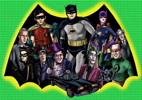 Batman 66 Poster By Steen