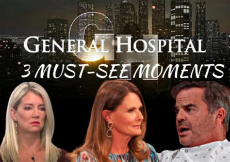 General Hospital Spoilers 3 Must See GH Moments Week Of June 26