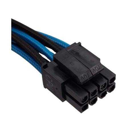 Corsair Cp 8920168 Premium Individually Sleeved Eps12v Atx12v Cables Type 4 Gen 3 Blue And