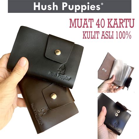 Jual Dompet Kartu Atm Kulit Asli Dompet Kartu Kredit Card Holder Hush