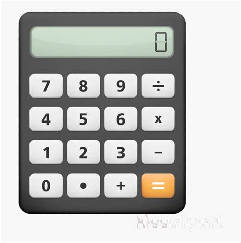 Calculator Brokerage Clipart Calculation Firm Transparent - Calculator Illustration, HD Png ...