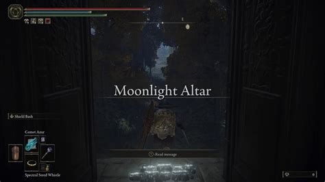 Elden Ring How To Get To Moonlight Altar And Dark Moon Ring Location