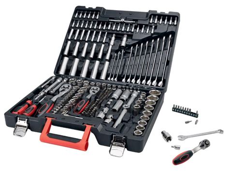 Lidl Malette de 216 outils en acier à 74 99