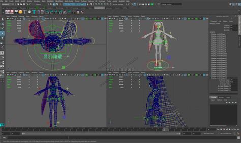 Maya动画技术 Bim免费教程腿腿教学网