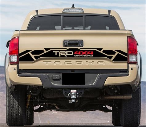 Toyota Tacoma Tailgate Decals