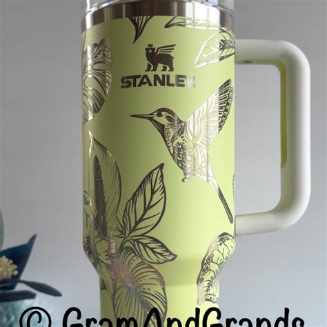 Hummingbird Engraved Stanley Tumbler Etsy