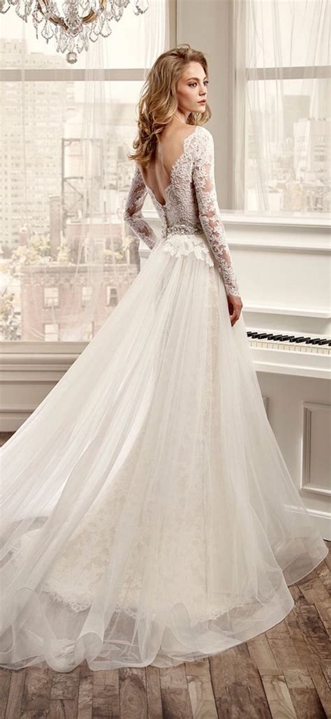 Trending Stunning Long Sleeved Wedding Dresses Weddingzh