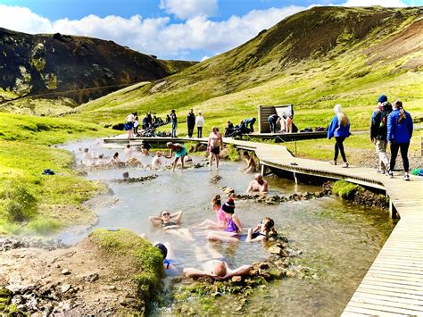 Exploring Icelands Natural Wonders Reykjadalur Hot Spring Thermal River Hike Aroundiceland