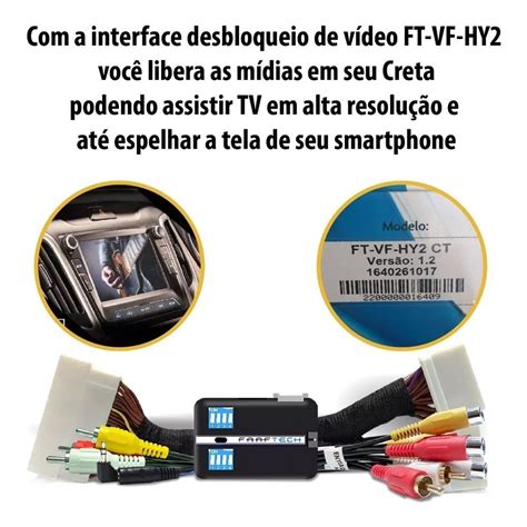 Interface Desbloqueio De V Deo Em Movimento Tela Dvd Creta Em Promo O