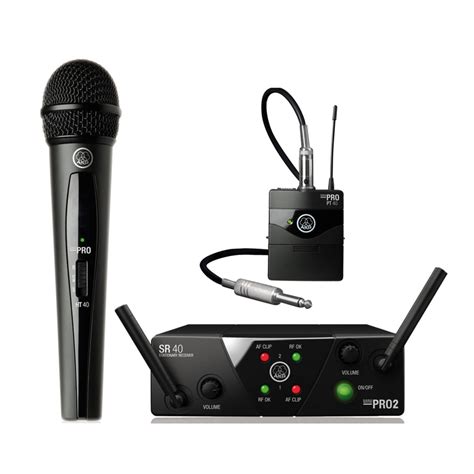 Akg Wms Pro Mini Dual Instrumental Set Barone Musica