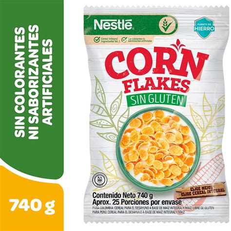 Cereal NestlÉ Corn Flakes Sin Gluten Bolsa 740g Plazavea Plazavea