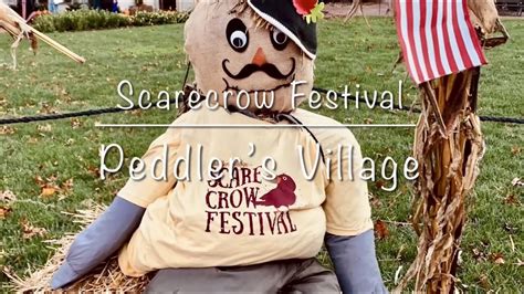 Peddlers Village Scarecrow Festival Lahaska Pennsylvania YouTube