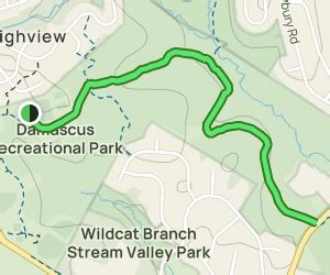 Lower Magruder Trail From Damascus Recreational Park 162 Reviews Map