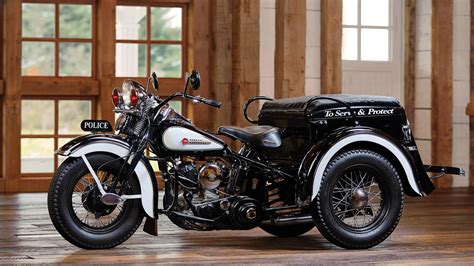 1949 Harley Davidson Police Servi Car Classiccom