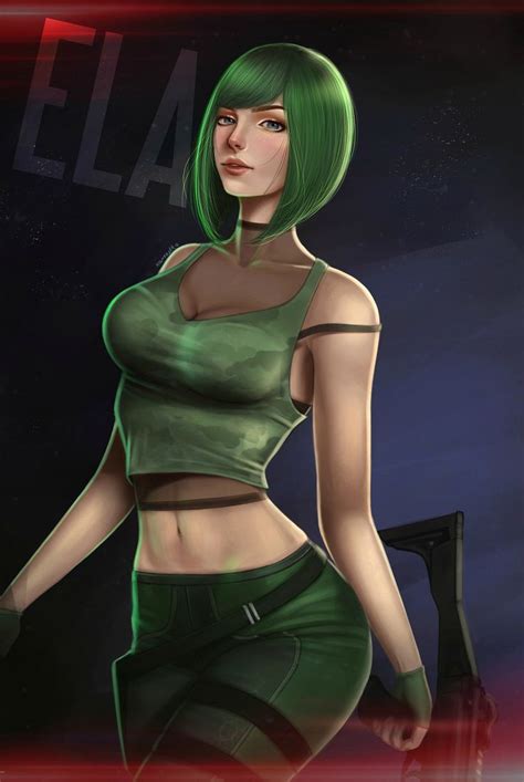 Ela Bosak By Valery1719 On Deviantart Rainbow Six Siege Art Ela