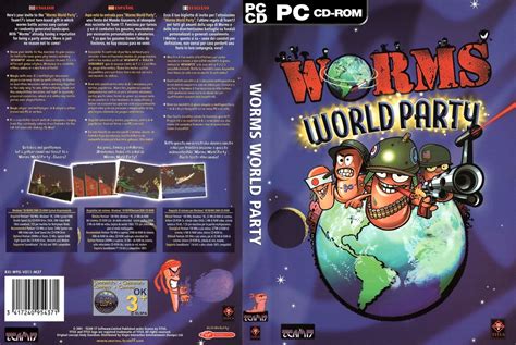 Worms World Party Cover Or Packaging Material Mobygames