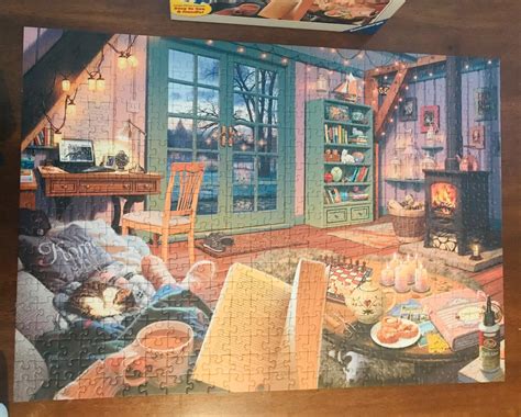 Ravensburger Cozy Retreat 500 Piece Rts