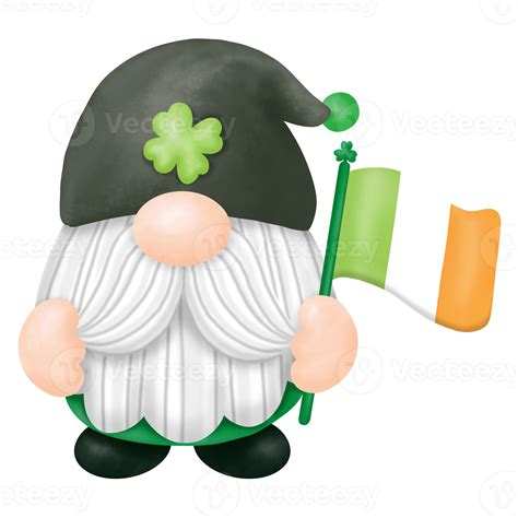 Aquarelle St Patrick S Day Gnomes Clipart Peinture Num Rique Png