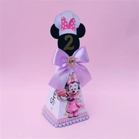 Kit Minnie Rosa Confeiteira Luxo 40 Peças Elo7