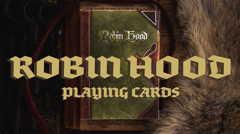 Robin Hood Playing Cards Unboxing Kings Wild Project Youtube