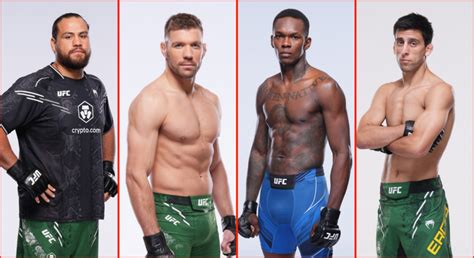 UFC 305 Fight Card: How to watch Du Plessis vs Adesanya, tickets, date ...