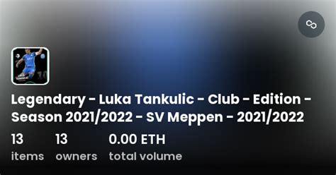 Legendary Luka Tankulic Club Edition Season Sv