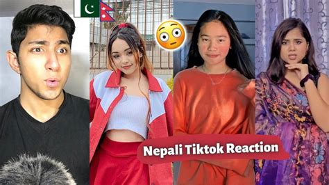 Pakistani Reaction On Trending Nepali Tiktok Videos Simpal Kharel