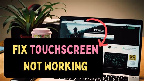 How To Fix Touchscreen Not Working In Windows Youtube