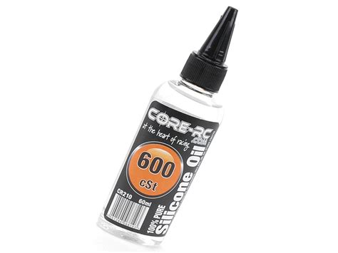 Core Rc Silicone Shock Oil 600 Cst 50 Wt 60ml Cr210