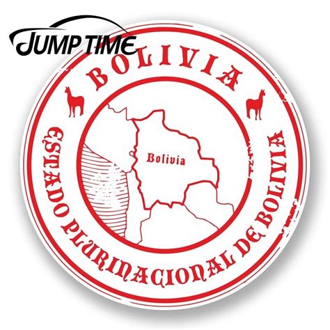 Jump Time For Boliviano Pegatina De Vinilo Para Ordenador Port Til