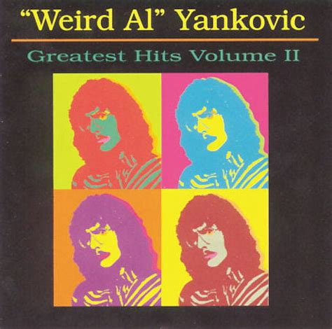 Pre Owned Greatest Hits Vol By Weird Al Yankovic Cd Sep