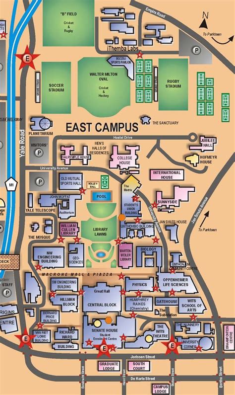 Bethel University Campus Map - World Of Light Map