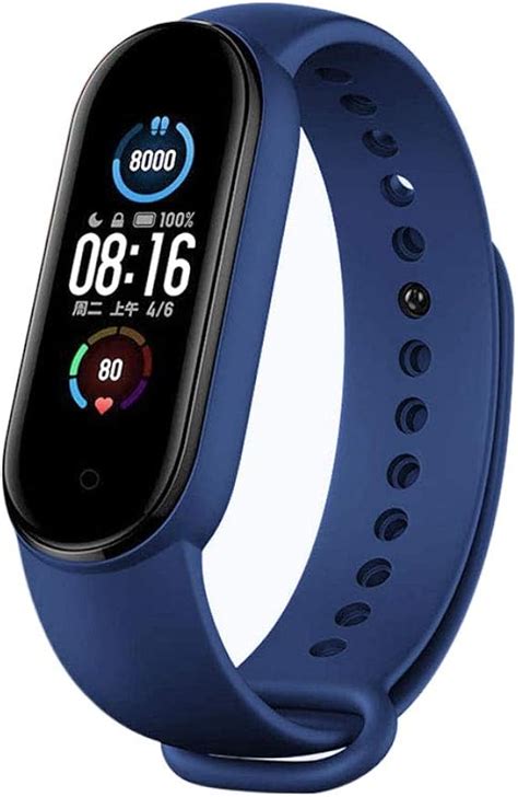 Compatible With Xiaomi Mi Smart Band 5 Strap Sports Amazon Co Uk