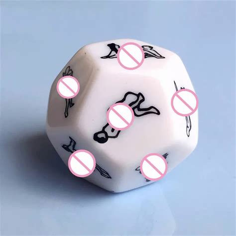 Sex Cube Dice Set Adult Game Erotic Love Playing Magic Kamasutra 6 12