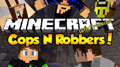 Minecraft Cops N Robbers Ft Ashley Martin Alex And Chase YouTube